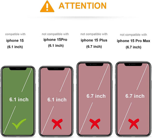 KIHUWEY Compatible with iPhone 15 Case Wallet with Credit Card Holder, Flip Premium Leather Magnetic Clasp Kickstand Heavy Duty Protective Cover f...