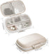 1Pack Travel Pill Organizer, 8 Compartments Portable Pill Case, Small Pill Box for Pocket Purse Portable Medicine Vitamin Container Beige...