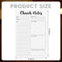 Church Notes Notebook 5.5 x 8.5 Inch Tear Away Sermon Note Journal Christian Sticky Note Pads Self Adhesive Religious Sticky Notepads Church Note ...