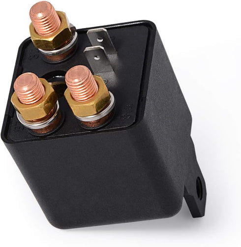 12V 250A Continuous Relay On/Off Power Switcher Relays, Heavy Duty Automotive Power Starter 5 Pin SPDT Car Relay Split Charger Contactor for Truck...