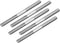 uxcell M2x25mm Pushrod Connector Stainless Steel Rod Linkage,for RC Boat,Car,Airplane,Helicopter,5pcs...