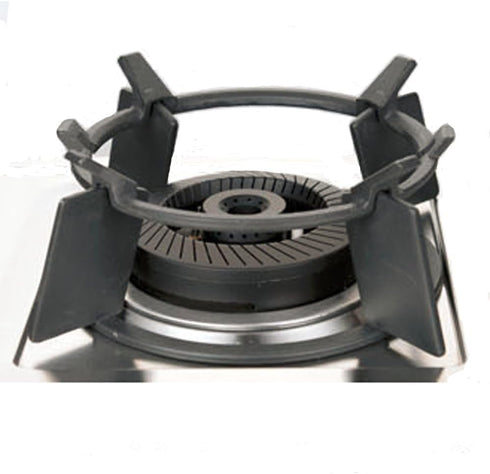 Wok Ring Non Slip Black Cast Iron Stove Trivets for Kitchen Wok Support Ring Cooktop Range Pan Holder Stand Stove Rack Milk Pot Holder for Gas Hob...