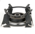 Wok Ring Non Slip Black Cast Iron Stove Trivets for Kitchen Wok Support Ring Cooktop Range Pan Holder Stand Stove Rack Milk Pot Holder for Gas Hob...