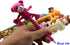 Maydahui 24PCS Plush Animal Ballpoint Pen Cute Cartoon Fluffy Pens Bear Rabbit Duck Pig Dog Frog Style Blue Ink for School Party Supply...