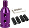 X AUTOHAUX M10 X 1.5 Car Universal Purple Gear Shift Knob Adapter for Non Threaded Shifter...