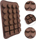 4 Pcs Silicone Chocolate Molds, Non-Stick Chocolate Bar Mold Break-Apart Candy Mold Ice Cube Tray Silicone Baking Mould...
