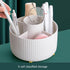 Desk Pencil Pen Holder, 360° Rotating Pencil Pen Organizers for Desk, 5 Slots Desktop Spinning Stationery Supplies Organizer, Cute Pencil Cup Pot ...