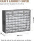 Waterproof Craft Cabinet Cover, Heavy Duty Dustproof StorageCraft Box Cover. Fits 20"W x 6"D x 16"H-Only Cover...
