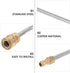 30 Electric Sprayer Hose Attachment Hidrolavadora Sprayer Wand Pressure Washer High Pressure Water Extension Rod Nozzle Spray Component Handle Hea...