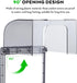 86 Type Waterproof Socket Cover Plastic Wall Outlet Safety Outlet Cover Box Cover Weatherproof Electrical Outlet Cover for Home Improvement Transp...
