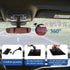 Rear View Mirror, Interior Rear View Mirror Extender, Convex Rear View Mirror with Suction Cup, Anti Glare 360 Degrees Adjustable Wide Angle HD Au...