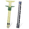 2 Pieces Sliding Gauge Measuring Sewing Tool, 5-in-1 Sliding Gauge Measuring Sewing Ruler Tool Fabric Quilting Ruler for Sewing Knitting Quilting ...