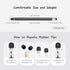 Stylus Pens for Touch Screens, Abiarst Stylus Pens High Precision Capacitive Stylus for iPad iPhone Tablets Samsung Galaxy All Universal Touch Scr...