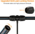 12 Pcs 1/2 inch to 1/4 inch Drip Irrigation Tubing Fittings, 1/2 Inch Drip Tubing (1/2" ID x 0.65" OD) to 1/4 Inch Irrigation Tubing Locked Barbed...