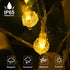 Outdoor String Lights Battery Operated 33FT 100LED Battery Powered String Lights Indoor Waterproof Mini Globe Lights with Remote Timer 8 Lighting ...