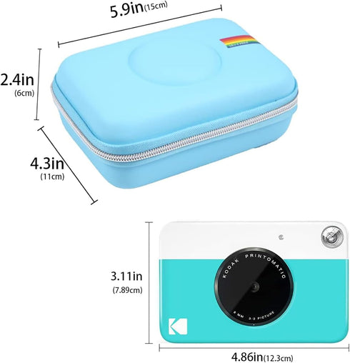 Leayjeen Camera Case Compatible with Kodak Printomatic/Kodak Smile Digital Instant Print Camera(Case Only)...