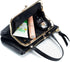 Women's Genuine Leather Coin Purse Pouch Change Wallet,Vintage Pouch Kiss-lock Change Purse Wallets...