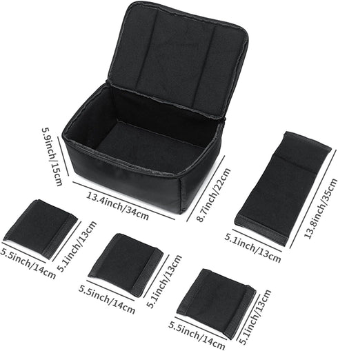 Camera Insert Bag Camera Case, Water Resistant Camera Bag Insert Portable Inner Bag, Shockproof DSLR SLR Camera Padded Storage Bag, Camera Case In...