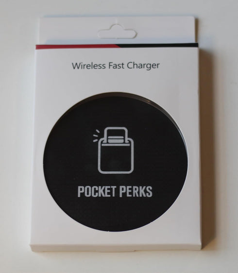 Ultra Slim Size (6mm) Wireless Fast Charger. (Qi-Certified 10W for iPhone and Android)...