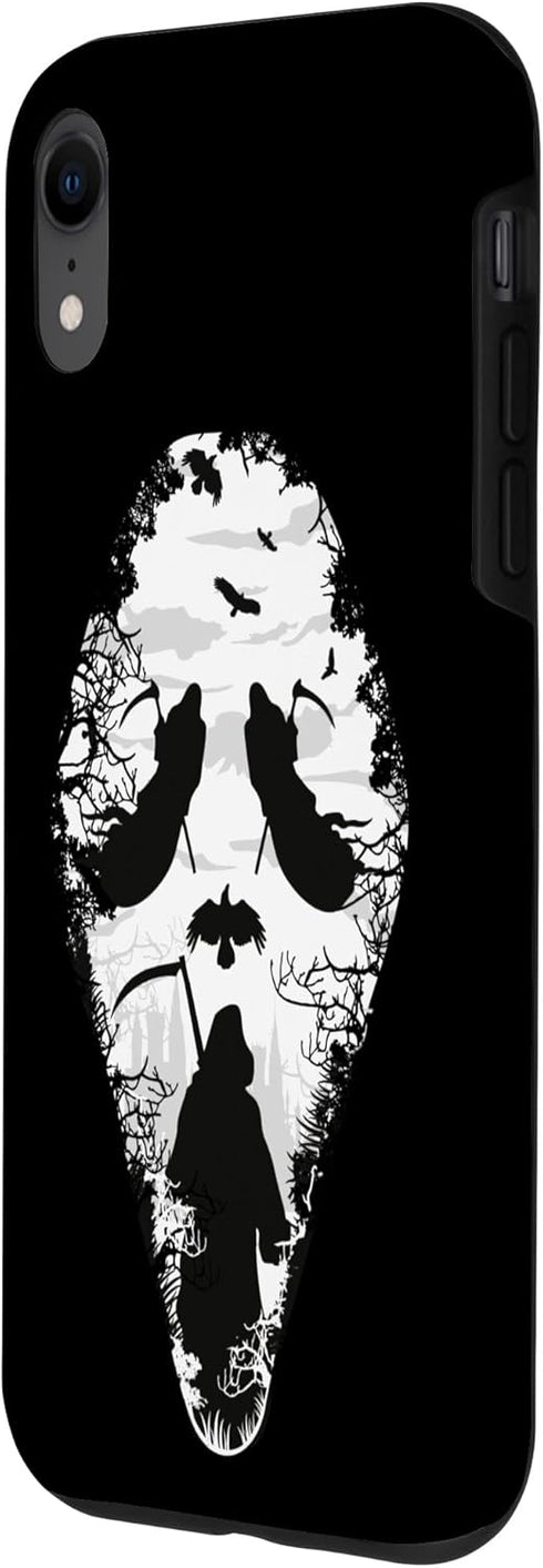 iPhone XR Horror Movie Spirit Mask Design Horror Fans Case...