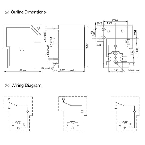 SLA-S-112DMJ-F-30 30A 12VDC General Purpose Power Relay 4 Pins...