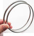 1 pair heavy duty replacement top handbags handle,cross body shoulder handbags handle ring...