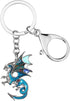 NEWEI Enamel Dragon Keychain Keyrings for Women Girls Bag Charms Dragons Gifts...