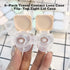 6 Pack Contact Lens Case, Portable Flip Top Contact Lenses Holder Cases with Remover Tool Tweezers Contact Solution Bottle Clear Contacts Storage ...
