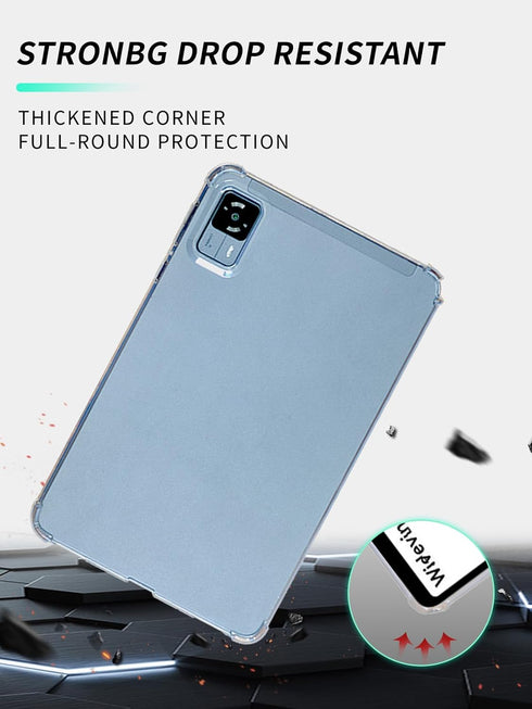 Clear Case for Headwolf FPad5/FPad5 pro Helio G99 Octa Core Android Tablet 8.4 inch,Thin Slim Lightweight Scratch Proof,Durable Protection Silicon...