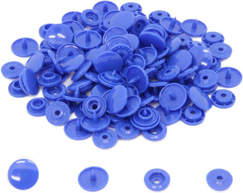 300 Sets 20-Color KAM Snaps Buttons, BetterJonny Glossy Round Size 20 (1/2") T5 Plastic Resin Snap Fastener No Sew Buttons for Cloth Diaper Bibs T...