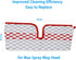 4 Pack Washable Microfiber Replace Mop Refill Fit for Promist Max Spray Mop Pad Replacement Head...