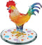 Glass Baron Sunrise Rooster Figurine...
