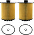 2Pcs Oil Filters Fit for Volvo XC90 C60 S90 2015-2020 Replace 31372212, 32140029...
