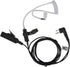 A 2 Pin Transparent Acoustic Tube Earpiece/Headset for Motorola Two Way Radio CP200, CLS1110,CLS1410 Walkie Talkies...