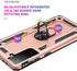 Military Grade Drop Impact for Samsung Galaxy S21 Plus Case 5G Metal Rotating Ring Kickstand Holder Armor Heavy Duty Shockproof Case Galaxy S21 Pl...