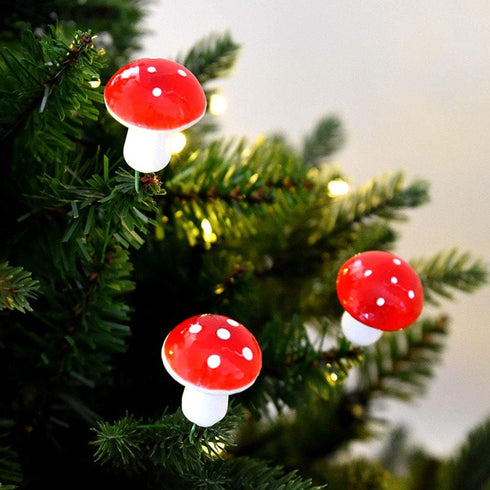 BESTOYARD 12PCS Mini Foam Mushroom Miniature Figurines for Garden Ornament Flower Pots Bonsai Micro Landscape Decor (Red)...