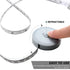 Mini Retractable Tape Measure(6 Packs) + Soft Fabric Sewing Ruler(2 Pieces), Flexible, Pocket Size, Dual Sided, 150CM Tailor Measuring Tapes for B...