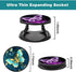 2 Pack Phone Finger Expanding Stand Holder Kickstand Hand Grip Widely Compatible with Almost All Phones and Cases- Purple Butterfly&Blue Butterfly...