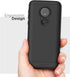 ENCASED Moto G7 Power Case (Thin Armor) Slim Fit Flexible Grip Phone Cover for Motorola G7 Power - Black...