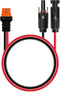 Solar to XT60i Cable 10AWG XT60i Extension Cable Solar Connector to XT60i Adapter Cable Compatible for EcoFlow River Delta Portable Power Station ...