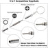 Eyeglass Repair Kit with Anti Slip Glasses Nose Pad Replacement and Glasses Screws, Tool Kits for Sunglass, Eye Glass Repairing Kit with Eyeglass ...