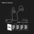 JAM Live Fast Workout Earphones 30 ft. Bluetooth Range, IP67 Sweat Resistant Earbuds 3 Sizes Included, 12 Hour Battery Life, Hands-Free Calling Bl...