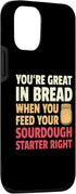 iPhone 14 Pro Funny Baker Joke Baking Sourdough Bread Baker Case...