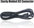 ROLADA AC 2 Prong Cord 6ft Compatible with Sony Asus Acer Toshiba Laptop Charger Samsung LG TCL LED LCD TV Monitor Mini Fridge PS3 PS4 PS5 Slim Pl...