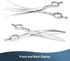 Curved Dog Grooming Scissors, Professional 7.5 inch Heavy Duty Dog shears for Grooming with Safety Round Tips, Japanese Stainless Steel Pet Groomi...