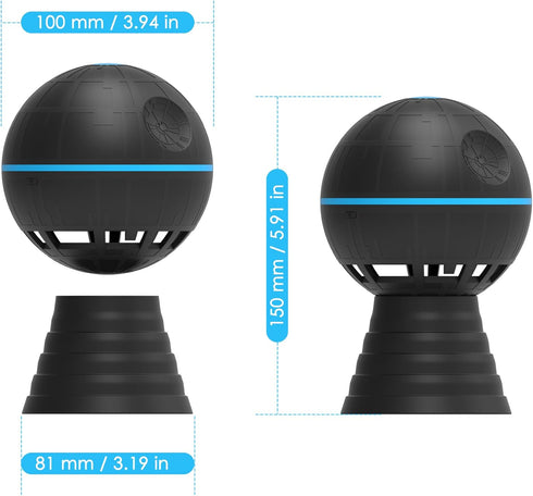 DS2 Wireless Bluetooth Speaker, Portable Bluetooth Speaker,1500mAh Battery 10 Hours Play time,5W Speaker Bluetooth 5.1,Star Wars Fans Gifts,for Ho...
