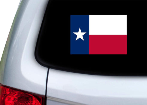 Rogue River Tactical Texas State Flag Sticker Car Decal Bumper Sticker Lone Star Truck Window (3x5 Inch)...