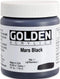 Golden Artist Acrylic, 4 ounce jar, Mars Black (1200-4)...