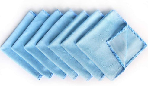 Auto Care Microfiber Glass Cleaning Cloths Towels for Windows Mirrors Windshield Computer Screen TV Tablets Dishes Camera Lenses Chemical Free Lin...