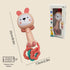 Baby Music Rattle Toy, Baby Teething Toy for Infants 6-12-18 Months Toddlers Sensory Toys Baby Boy Girl Gifts (Rabbit)...